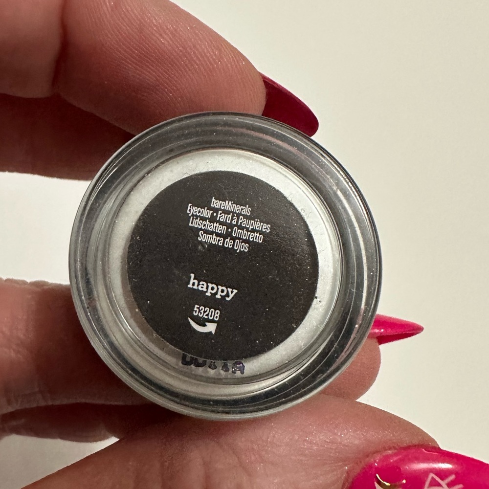 bareMinerals, HAPPY loose mineral eyeshadow, travel size